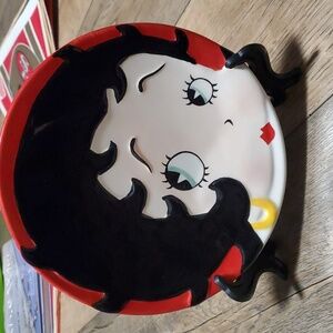 Rare Betty boob decorative plate
